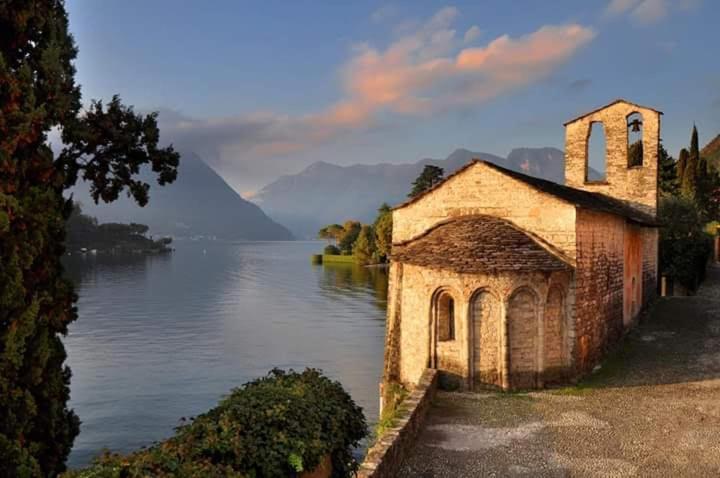 Casa Intignano - Appartamento Con Terrazzo Vista Lago Tremezzo Dış mekan fotoğraf